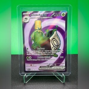 Sinistcha GX Vibrant Full Art Trading Card